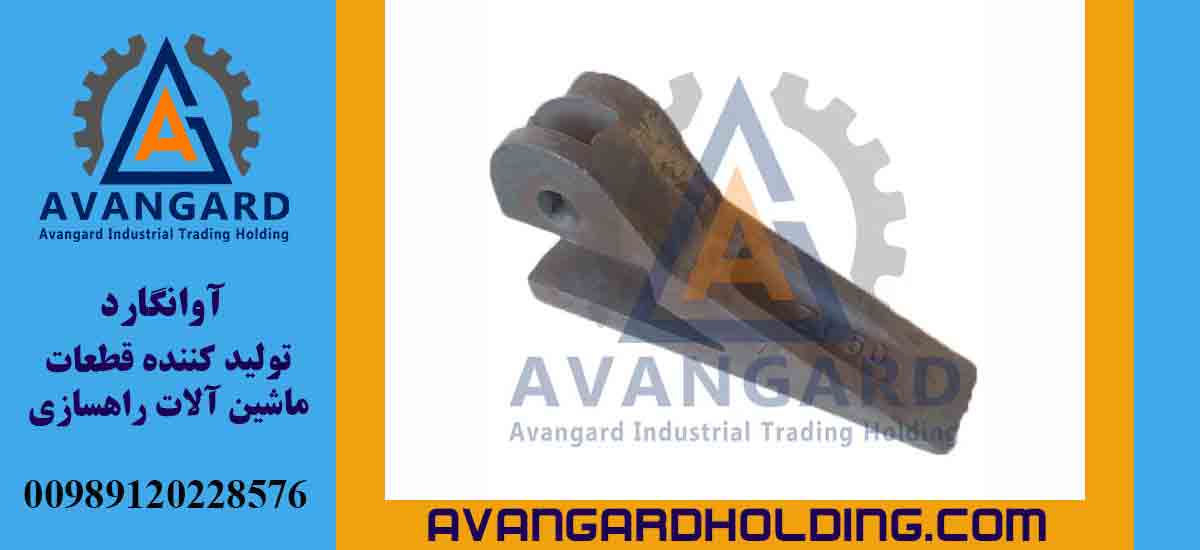 Левый угол зуба ковша ZL50 (один болт)