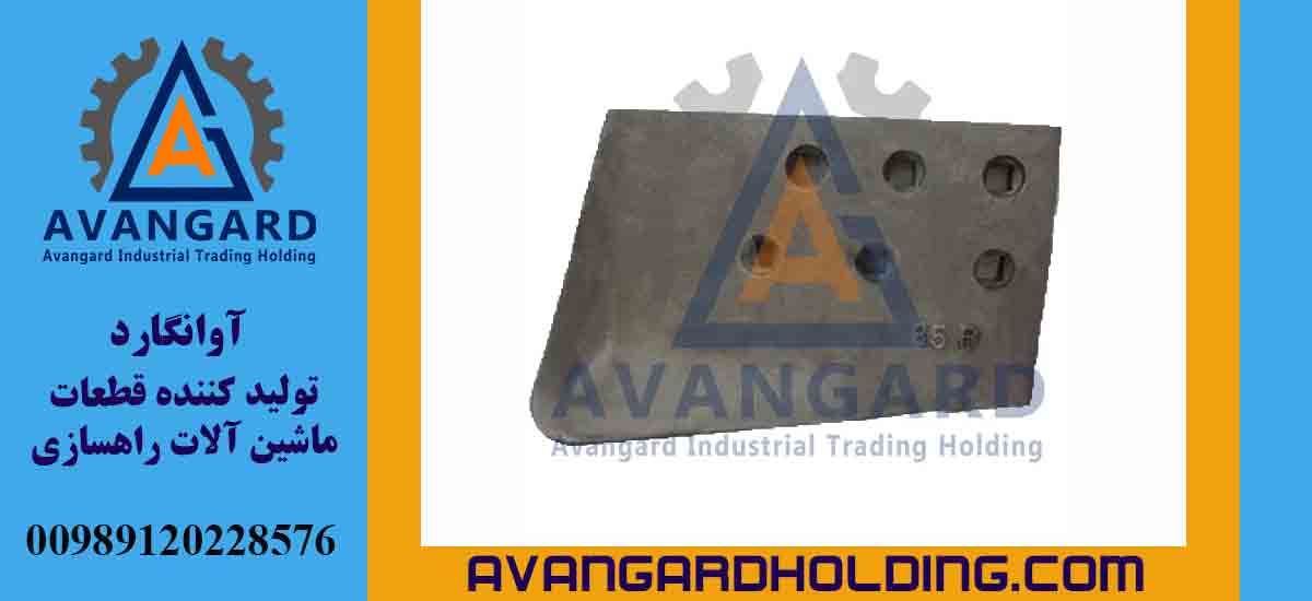 Правый грейдерный нож Komatsu D85