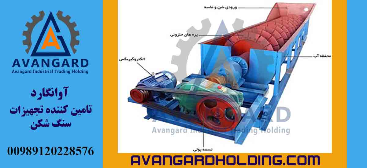 Устройство одновинтовой пескомоечной установки Авангард