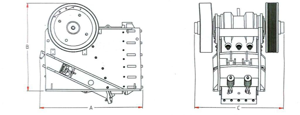 Специальная щековая дробилка